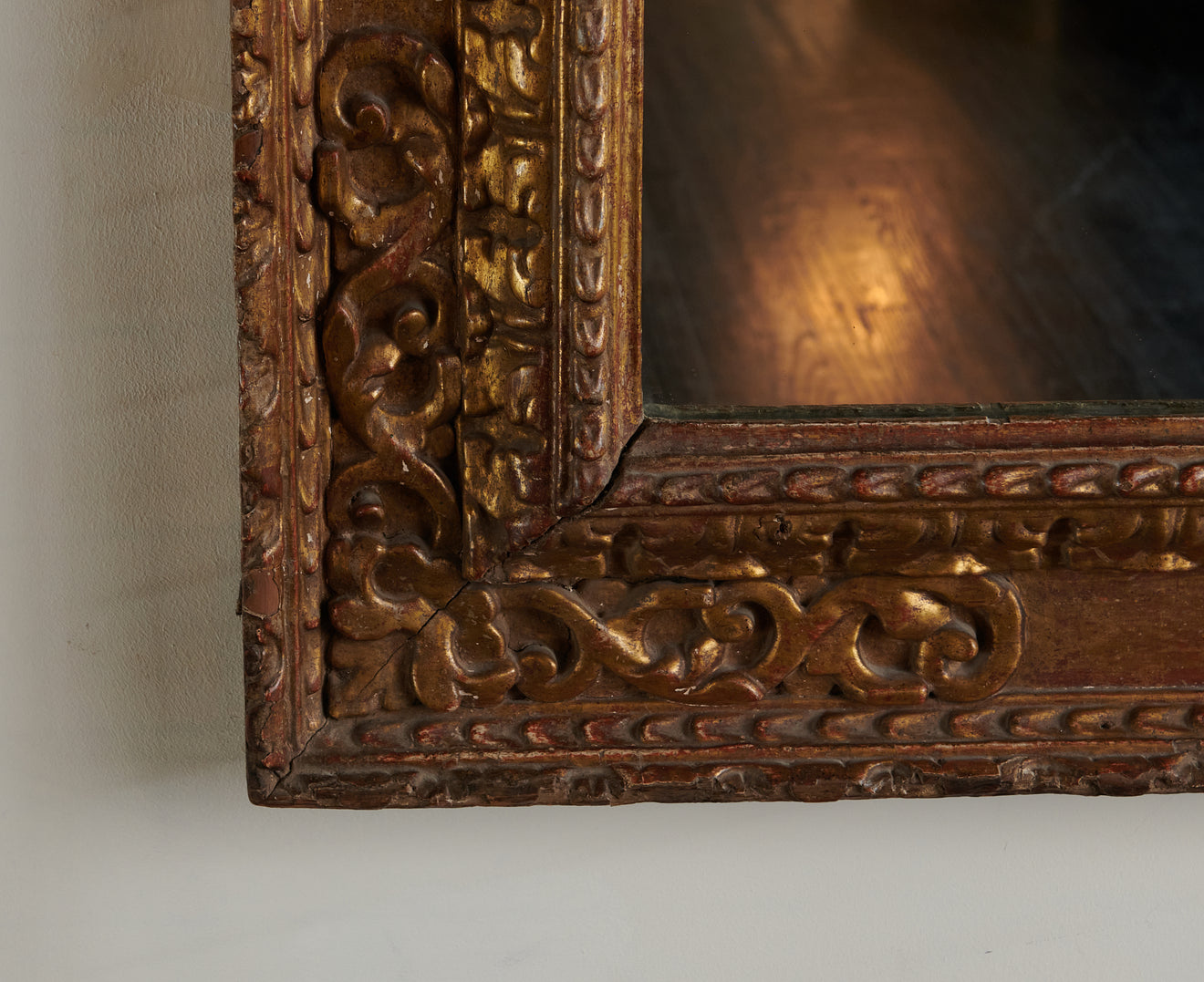 SPANISH COLONIAL LARGE FRAME MIRROR